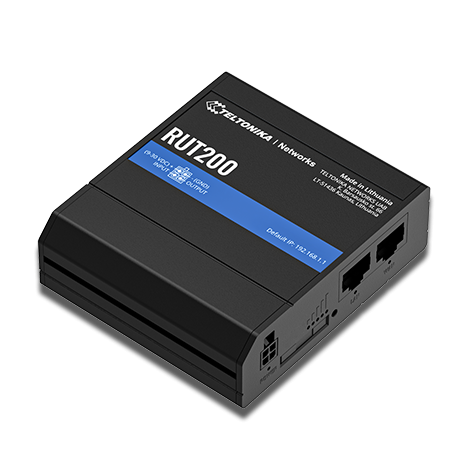 Teltonika RUT200 Industrial Cellular 4G Router